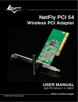 Atlantis NETFLY PCI 54 User manual