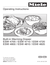 Miele ESW4000 Owner's manual