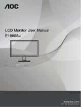 AOC e1660Sw User manual