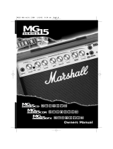 Marshall MG15 Series User manual
