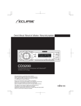 Eclipse - Fujitsu Ten CD3200 User manual