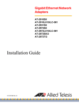 Allied Telesis AT-2972SX User manual
