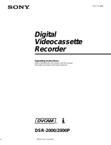 W Audio DSR-2000 User manual