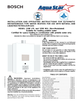 AquaStar 125B NGL User manual