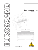 Behringer Eurogrand EG2180 User manual