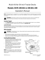 Cub Cadet 190-478A User manual