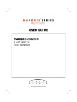 Marquis 2802CID User manual