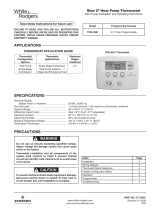 White Rodgers 1F82-0261 Owner's manual