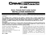 CrimeStopper SP-400 User manual
