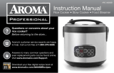 Aroma Rice Cooker User manual