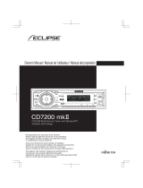 Eclipse E-iSERV CD7200 mkII Owner's manual