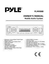 Pyle PLMR86B Owner's manual