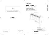 Casio Privia PX-760 User manual