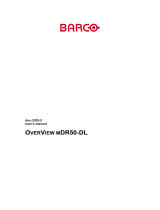 Barco mDR+50-DL User guide