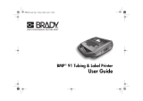 Brady BMP 91 User manual