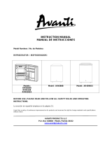 Avanti AR4586B User manual