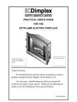 Dimplex Optiflame Electric Fireplace User guide
