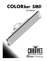 Chauvet COLORbar SMD User manual