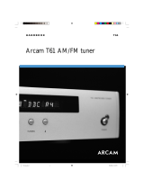 Arcam T61 User manual