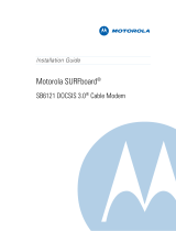 Motorola DOCSIS 3.0 SB6121 Owner's manual