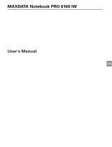 MAXDATA PRO 800 IW Owner's manual