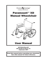 Everest & Jennings Paramount XD User manual