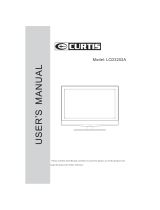 Curtis LCD2622A User manual