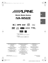 Alpine IVA-W502E User manual