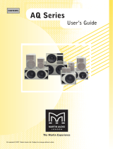 Martin Audio AQ Series User manual