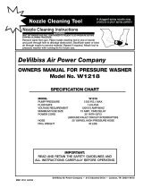 DeVilbiss Air Power Company MGP-1218 User manual