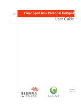 Sierra Wireless Clear Spot 4G+ User manual