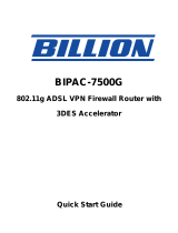 Billion BiPAC 7500G User manual