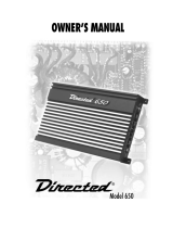 Directed Audio 650 User manual