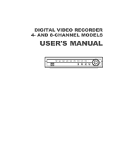 Eagle E-DVR-104 User manual