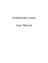 Videocon V1402 User manual