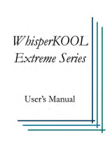 WhisperKool Extreme 4000 User manual