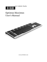 Art. Lebedev Maximus Keyboard User manual