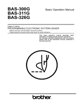 Brother BAS-300G User manual