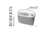 Roberts Radio Clasic 997 User manual