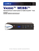 VADDIO 999-8700-000 WEBBi User guide
