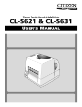 Citizen CL-S631 User manual