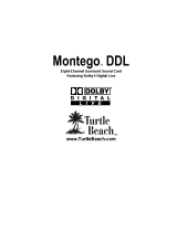 Turtle Beach Montego TB400-3300-01 User manual