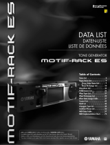 Yamaha MOTIF-RACK ES Datasheet