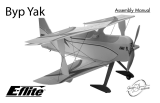 E-flite Byp Yak Specification