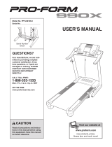 Pro-Form PFTL99106.1 User manual