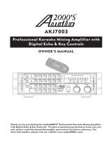 Audio2000's AKJ7003 User manual