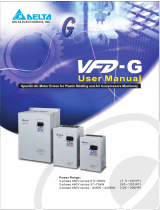 Delta Electronics VFD370F43A-G User manual