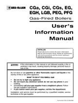 Weil-McLain PFG-6 Owner's manual