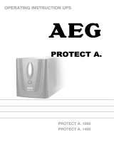 AEG 1400 D User manual