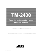 A&D TM-2430 User manual
